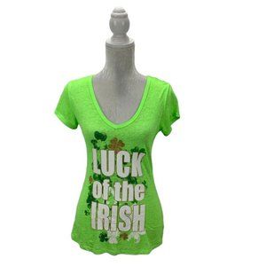St.‎ Patrick's Day T-shirt Luck of the Irish Size S